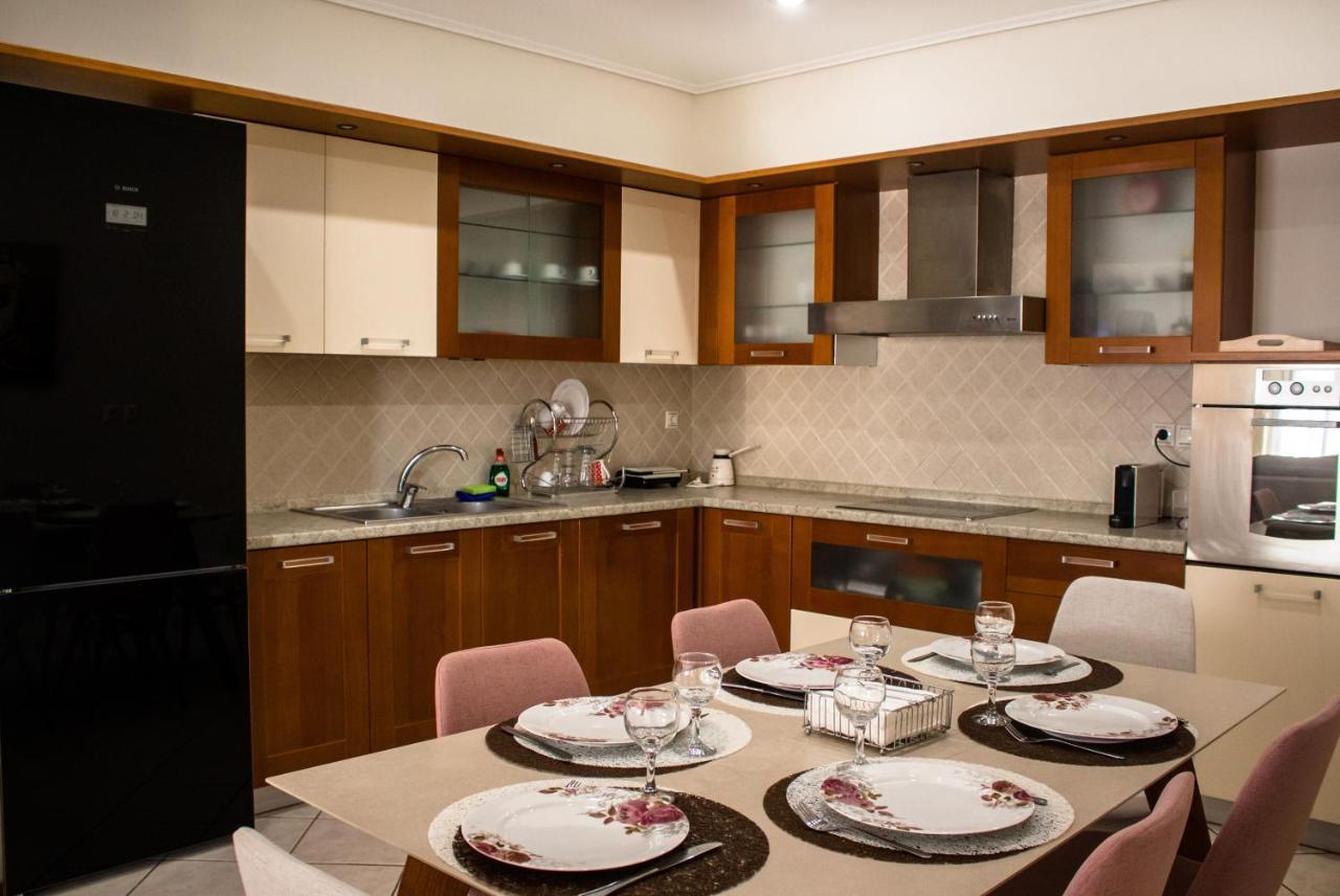 Luxury Seaview Apartment By The Sea Saronida Dış mekan fotoğraf